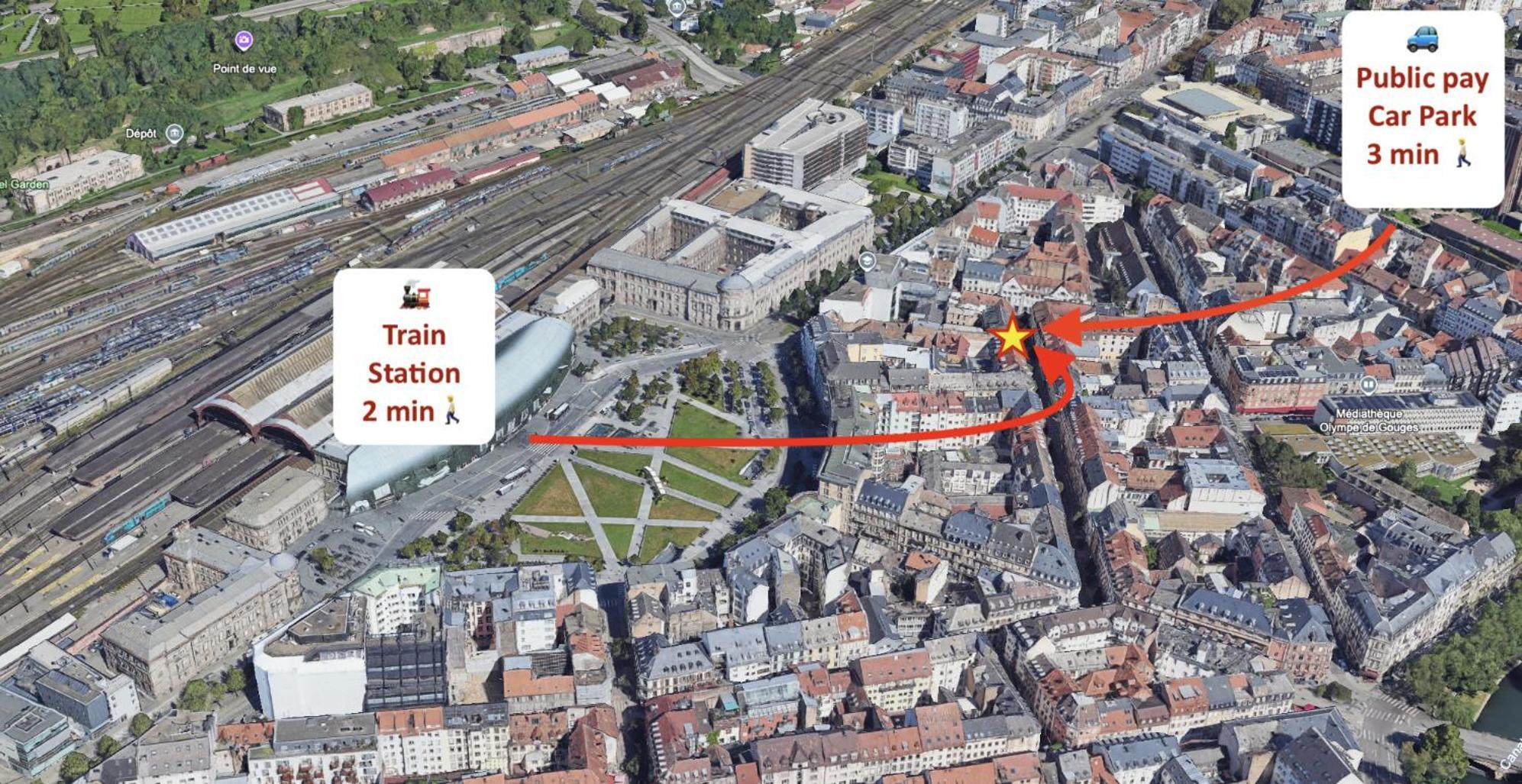 Appartement 2P Strasbourg Centre Екстер'єр фото